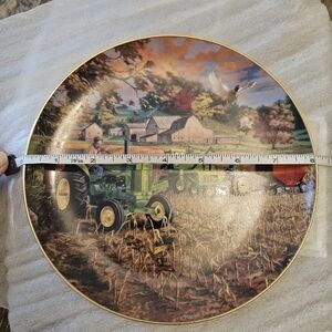 Charles Freitag Decorative Farm Scene Plate